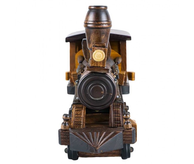 Locomotiva ornamentala, din lemn Locomotiva ornamentala, din lemn
