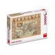 Puzzle harta istorica a lumii, 2000 piese - DINO TOYS