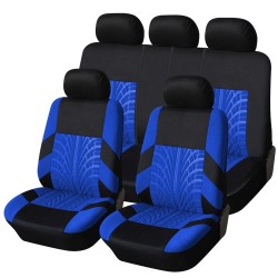 Set huse scaune auto rogroup mesh, cu fermoare pentru bancheta rabatabila, 9 bucati, culoare negru si albastru Set huse scaune auto rogroup mesh, cu fermoare pentru bancheta rabatabila, 9 bucati, culoare negru si albastru