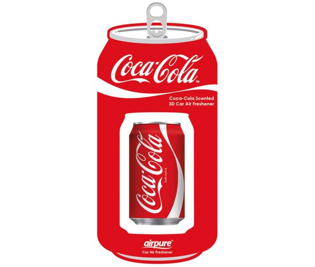 Odorizant auto airpure forma doza plastic 3d coca -cola original