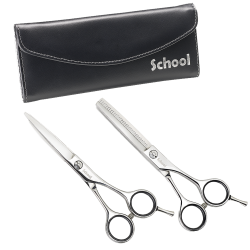 Kiepe set foarfece pentru scoala kiepe 212 tuns + filat Kiepe set foarfece pentru scoala kiepe 212 tuns + filat