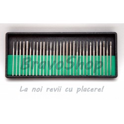 Set 30 capete freza electrica, pila bituri diamant bit, capete freza electrica, unghii false cu gel