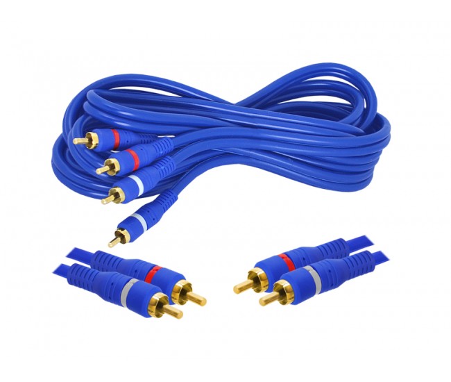 Cablu 2rca-2rca 3m ofc ecranat