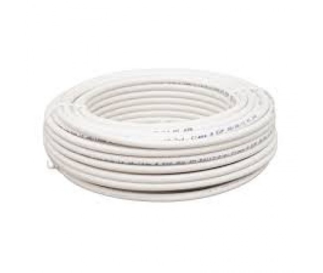 Cablu coaxial rg6 alb 32x0.12mm 1mm cca 100m