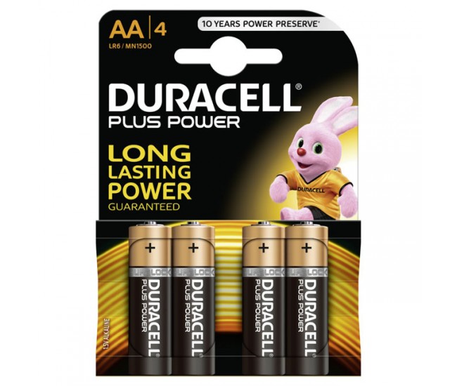 Set 4 baterii r6 duracell plus power