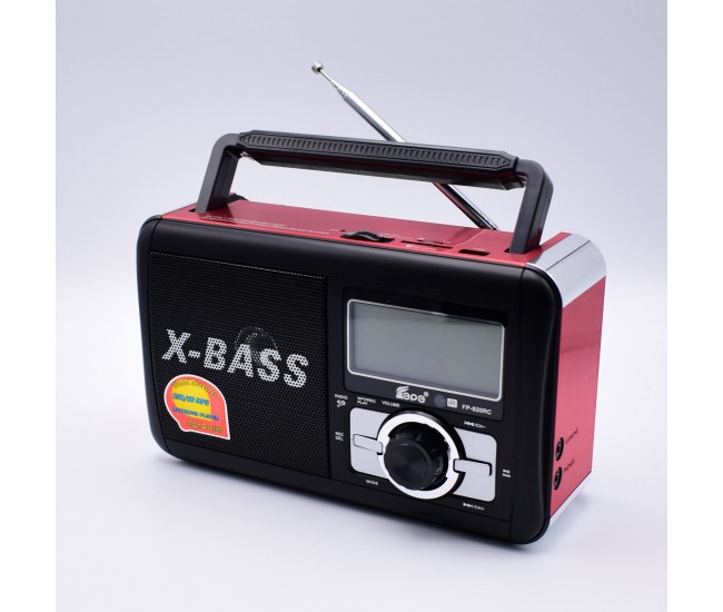 Radio portabil cu mp3,tf/sd/usb,recorder,fm,afisaj electronic si telecomanda, fp-920rc