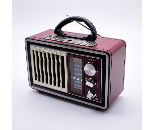 Radio portabil cu mp3,tf/usb,fm,am,sw,lanterna, meier m-153u