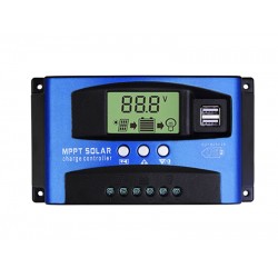 Controler panou solar 12/24v 60a dual usb mppt