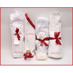 Trusou Botez cu ursulet - set complet pentru Biserica