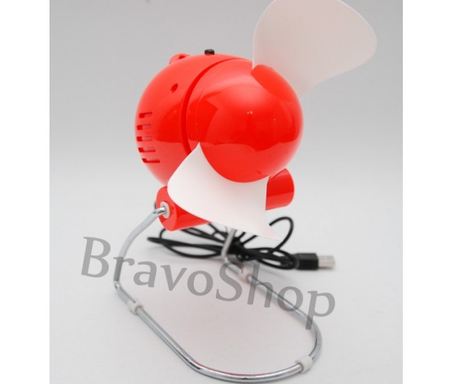 Ventilator cu USB sau baterii (Super Mute) - Diverse culori Ventilator cu USB sau baterii (Super Mute) - Diverse culori