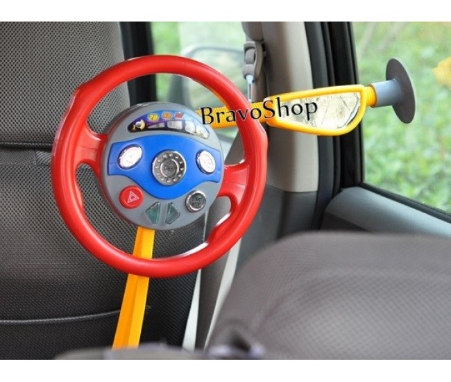 Volan de jucarie cu sunete si lumini / Simulator de conducere copii Volan de jucarie cu sunete si lumini / Simulator de conducere copii