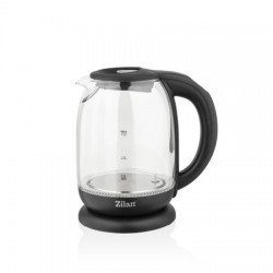 Fierbator apa zilan zln-3956, 2200w, 1.7l, control temperatura, iluminare led, sticla