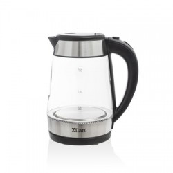 Fierbator apa zilan zln-3963, 2200w, 1.7l, iluminare led, sticla