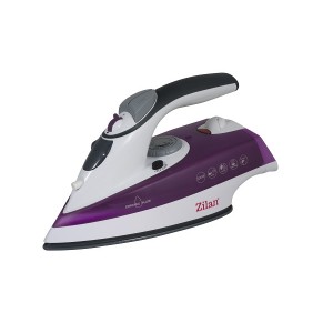 Fier de calcat cu talpa ceramica zilan zln-8083, 2200w, abur si uscare, autocuratare, mov