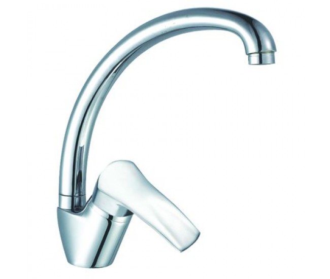 Baterie monocomanda lebada zinox zln-8549, cartus ceramic in doua trepte 40 mm, material alama, finisaj crom