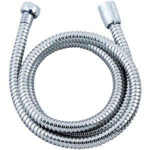 Furtun duș spiral extensibil 2m zilan zln-8113 - inox cromat premium