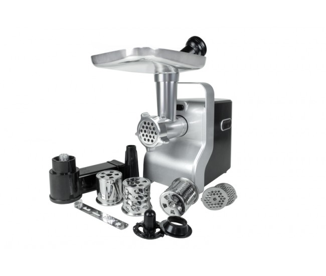 Masina de tocat carne multifunctionala zilan zln0126, negru/gri 2100 w