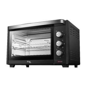 Cuptor electric zilan zln-1017 rojin, 1600 w, 35 litri, temperatura reglabila, negru