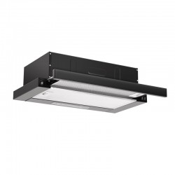 Hota incorporabila floria zln1895, 50x28.5x13 cm parte incastrabila, putere de absorbtie 450 mc/h, 140 w, 220-240 v. negru