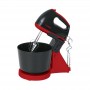 Mixer cu bol floria zln-7574 negru, 7 viteze, bol plastic 2.5litri, putere 150w, negru