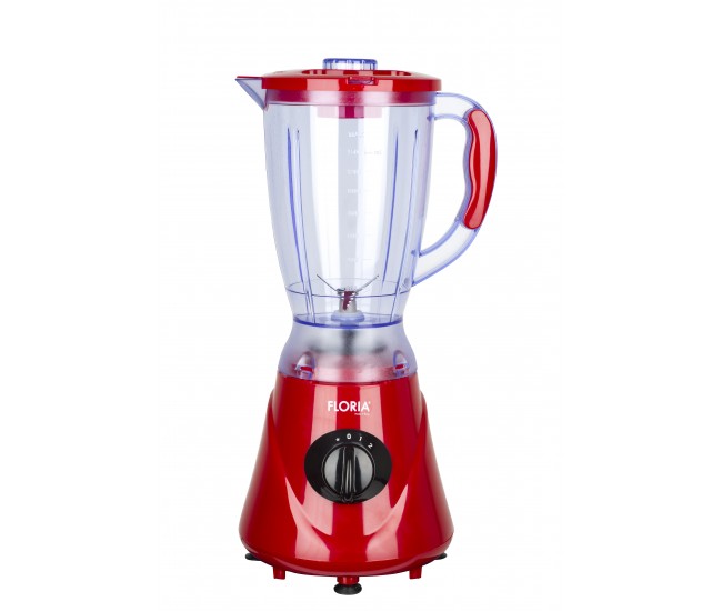 Blendere electric floria zln-7917 rosu, putere 300 w,capacitate 1.6l,