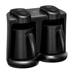 Aparat pentru preparat cafea turceasca dublu zilan zln1291 negru, putere 400-400w, capacitate 250-250ml
