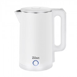 Fierbator electric zilan zln1147 alb, 1500 w, 1.7l, indicator luminos, oprire automata si manuala