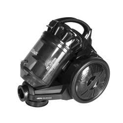 Aspirator fara sac zilan zln3300 negru, 700w, filtru hepa 13 si control flux de aer pe maner