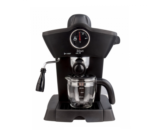 Espressor manual zilan zln2854 negru, 800w, 240ml, indicator de temperatura