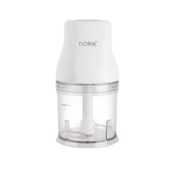 Tocator legume-fructe  chopper  floria zln3042, putere 200w, capacitate vas 500 ml, cutit inox, alb