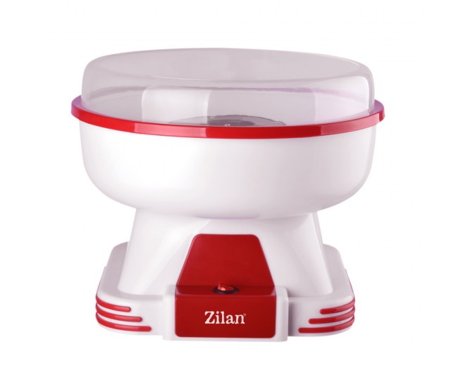 Aparat pentru facut vata de zahar zilan zln3394 rosu, putere 500w, preparare in 5 minute
