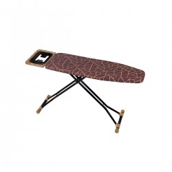 Masa de calcat zilan zln6166 aurum cu prelungitor, inaltime ajustabila, visiniu