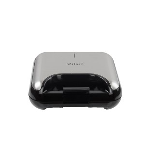 Sandwich maker 3 in 1 zilan zln4704, 800w, gri - aparat multifunctional cu suprafata antiaderenta