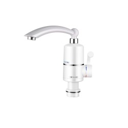 Robinet electric z-inox zln5473 alb, incalzire instanta, putere 3000w, inox