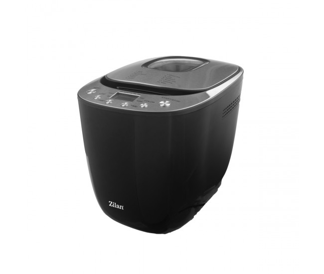 Masina de facut paine zilan zln5213 negru, putere 550w, ecran digital, coacere ajustabila