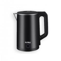 Fierbator electric floria zln4919 negru, putere 1500w, capacitate 2 l, indicator luminos