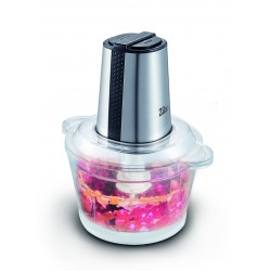 Tocator legume-fructe zilan zln-3888, putere 300w, vas din sticla 1.6l, 4 lame inox, 2 trepte de viteza