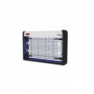 Aparat electric anti-insecte zilan zln7064 - 20w, 2 lampi uv, design negru profesional