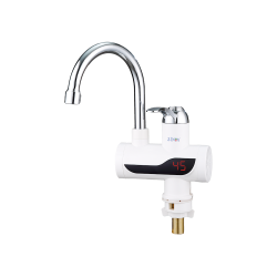 Robinet electric z-inox zln7866 alb, ecran digital, incalzire instanta