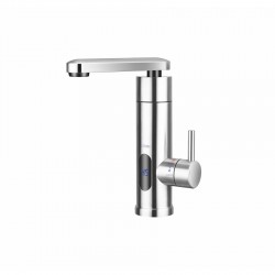 Robinet electric z-inox zln7873 alb, ecran digital, incalzire instanta, putere 3000w