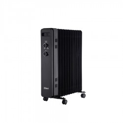 Calorifer electric zilan zln8450 negru, putere 2500w, 11 elementi, siguranta la cadere