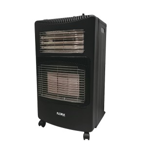 Soba gpl si electrica floria zln8465 - 4200w, 3 placi ceramice, aprindere piezoelectrica, incalzire 30-60mp