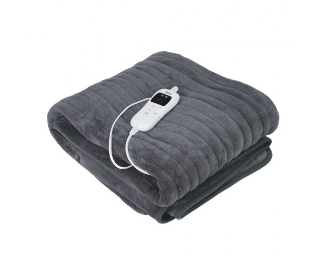 Patura electrica dubla zilan zln0096, 9 trepte de putere, dimensiune 180x160 cm