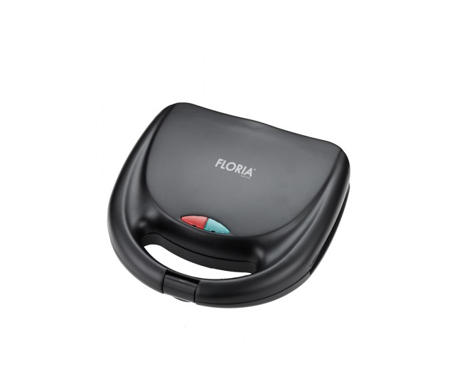 Sandwich-maker floria zln8505 negru, putere 800 w, indicator luminos