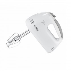 Mixer de mana floria zln7565, alb putere 100 w, 7 viteze, buton eliberare accesorii Mixer de mana floria zln7565, alb putere 100 w, 7 viteze, buton eliberare accesorii