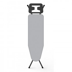 Mini masa de calcat floria zln9778 gri, suport pentru fier de calcat, blat din plasa