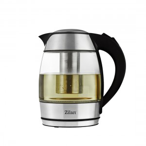 Fierbator apa zilan zln8948 cu filtru de ceai, 1,8l, 2200w - oprire automata