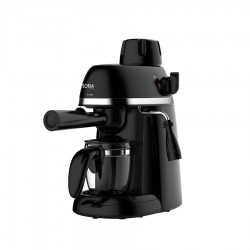Espressor floria zln9358 negru, putere 800w, presiune de 3.5 bari, usor de curatat