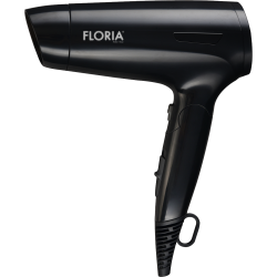 Uscator de par floria zln9402, 1600w, 2 trepte de viteza, 3 trepte de temperatura, protectie la supraincalzire, negru