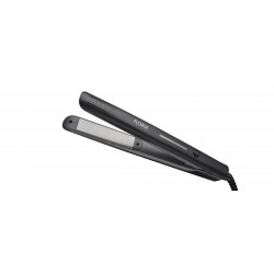 Placa floria zln9457 pentru indreptat parul, temperatura maxima de 200 grade, 30w, negru